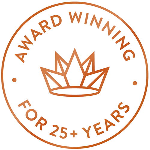 Award winning for over 25 years